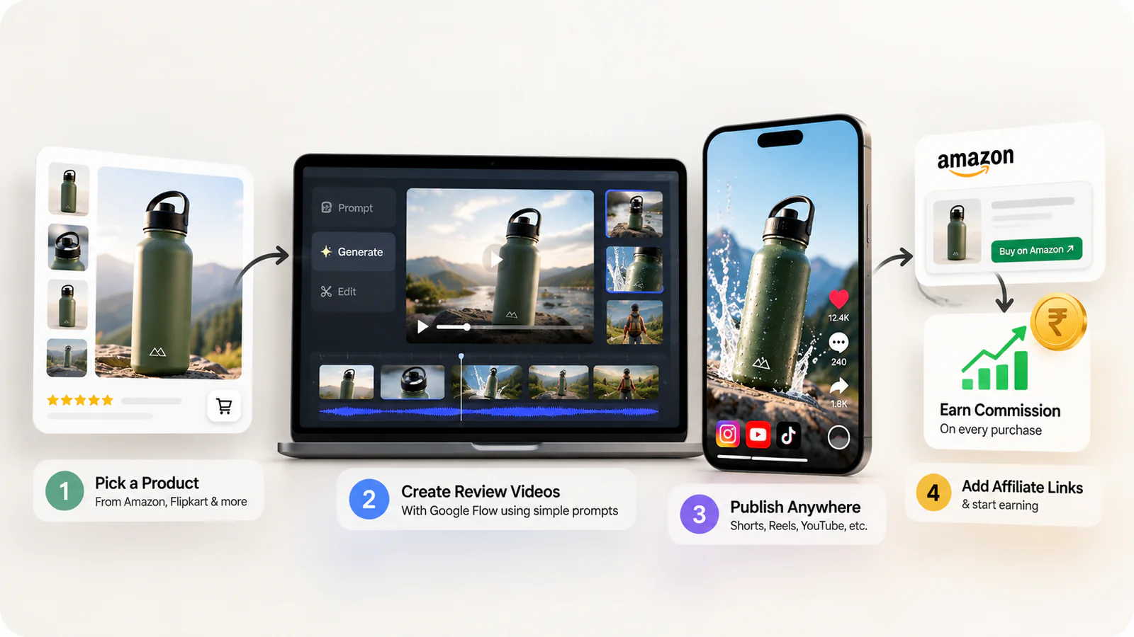 How to Make Money With Product Review Videos Using AI