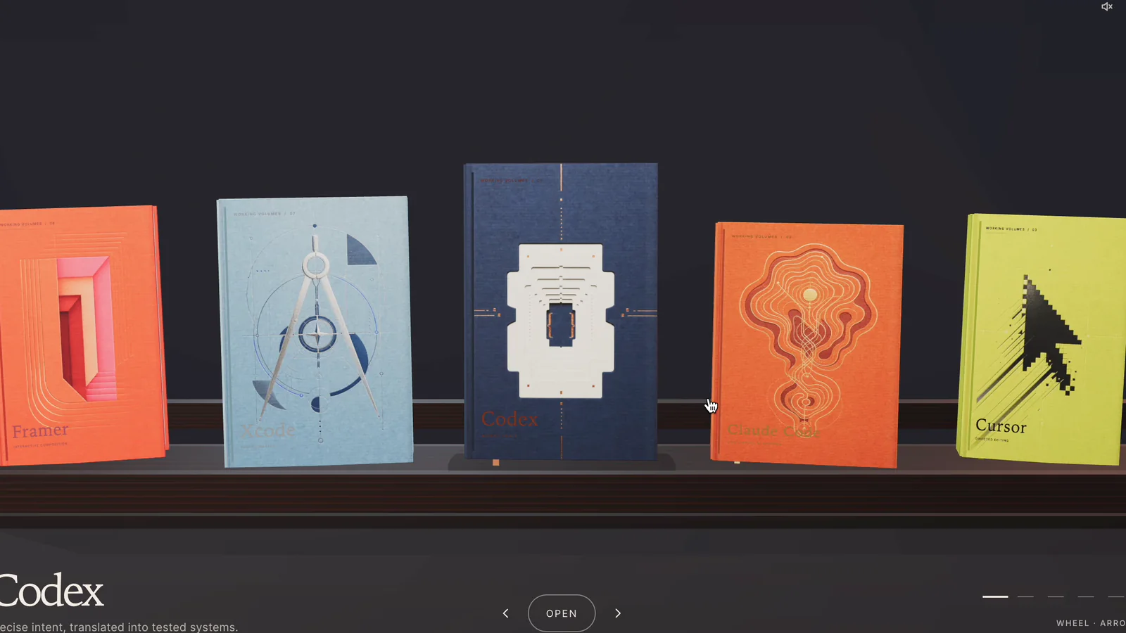 Build Carousel Bookshelf with vibecoding