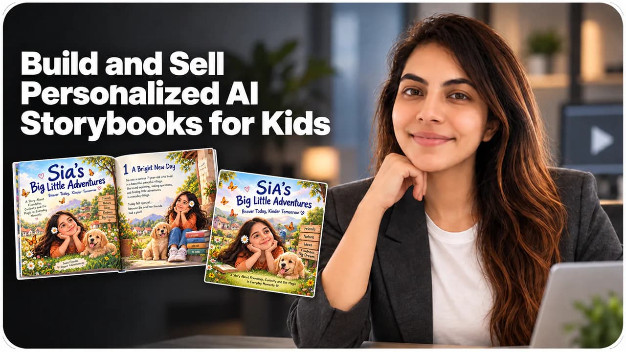 Build and Sell Personalized AI Storybooks for Kids