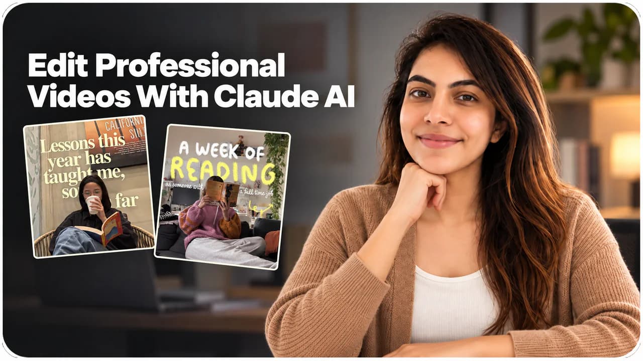 Edit Professional Videos With Claude AI
