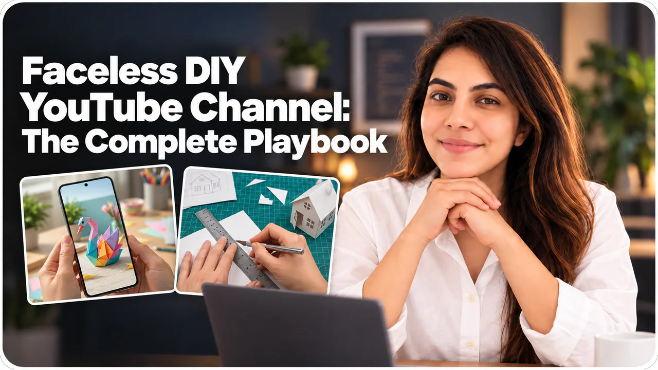 Faceless DIY YouTube Channel: The Complete Playbook